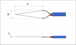 FSタイプ 極細薄熱電対（Fine-Sheet）